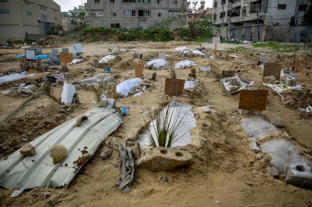 Cementerio en Gaza Palestina Israel